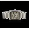 Image 1 : Cartier Stainless Steel Tank Francaise Watch