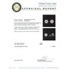 Image 3 : 14KT White Gold 1.20 ctw Diamond Earrings