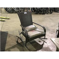 SUNBRELLA MUSKOKA PREMIUM OUTDOOR ROCKING CHAIR
