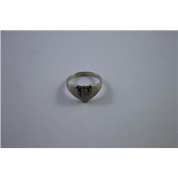 SILVER MENS RING