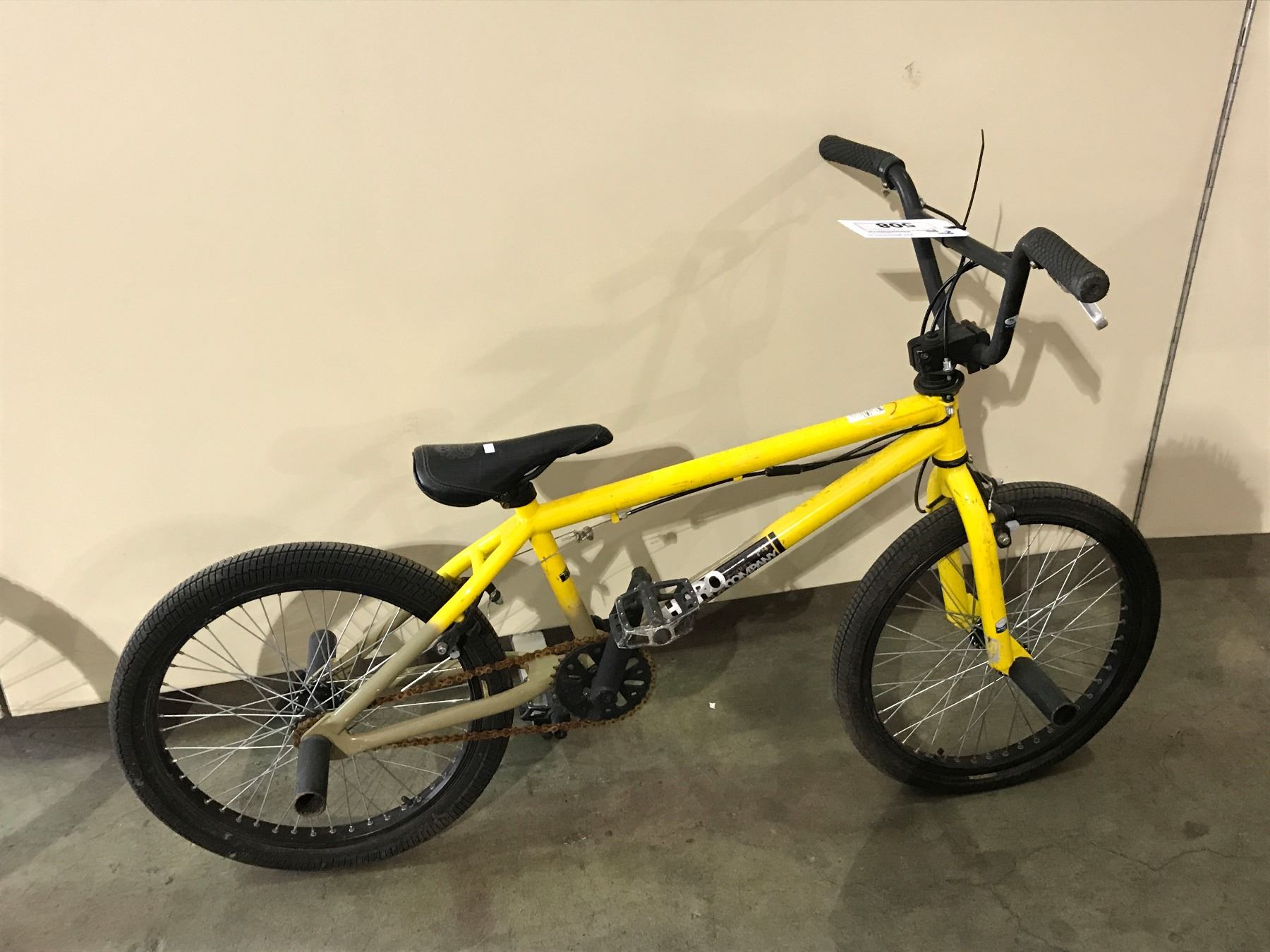 2 BIKES YELLOW HARO BMX BIKE PURPLE RALEIGH FRONT SUSPENSION 2-bikes-yellow-haro-bmx-bike-purple-raleigh-front-suspension