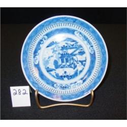 Chinese Export NANKING Plate 5-7/8"