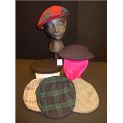 Vint KANGOL Wool Driving Caps CARNABY
