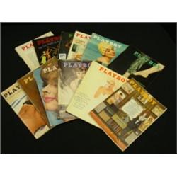 Complete Set of 1962 PLAYBOY Magazines