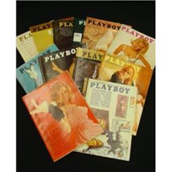 Complete Set of 1964 PLAYBOY Magazines