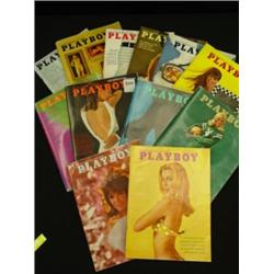 Complete Set of 1967 PLAYBOY Magazines