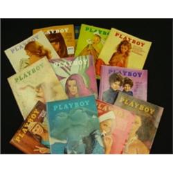 Complete Set of 1970 PLAYBOY Magazines