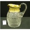 Image 1 : MOSER "Splendid" Gold Overlay Pitcher