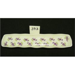 LIMOGES Porcelain Hat Pin Tray - TOC