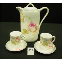 Hand Painted GERMAN Chocolate Pot Plus+