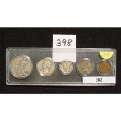 1942 SILVER Year Set