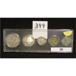 1943 SILVER Year Set