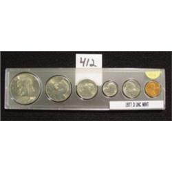 1977 D - 6 Coin Uncirculated Mint Set