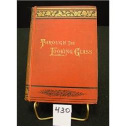 Antique Book THROUGH THE LOOKING GLASS
