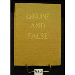 Autographed GENUINE AND FALSE by Tietze
