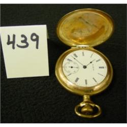 ELGIN Pocket Watch c 1876 Hunting Case