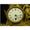 Image 2 : SPELTER FIGURAL Clock circa 1900