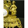 Image 3 : SPELTER FIGURAL Clock circa 1900
