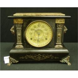 SETH THOMAS Adamantine Clock Dated 1896