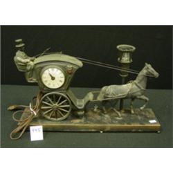 UNITED Horse & Carriage Motion Clock
