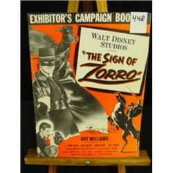 Movie Promotion Pieces - 1960 "ZORRO"