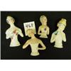 Image 1 : German HALF DOLLS - Lot of 4