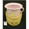 Image 1 : Child's CHAMBER POT - Pink Enamel