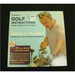 ARNOLD PALMER Golf Instruction Record