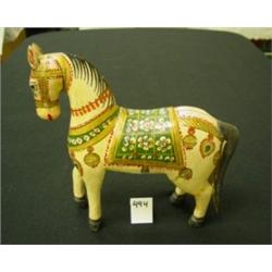 Hand Painted Eastern European folk art horses