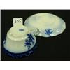 Image 2 : Flow Blue TOURAINE Tea Cup & Saucer 