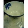 Image 3 : Flow Blue TOURAINE Tea Cup & Saucer 