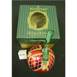 Blown Glass WATERFORD/WEDGWOOD Ornament