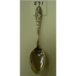 STERLING Souvenir Spoon TUCSON ARIZONA
