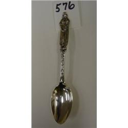 STERLING Souvenir Spoon SPOKANE WASH