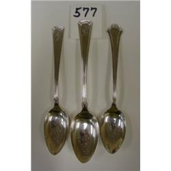 STERLING Souvenir Spoons SHELBY MONTANA