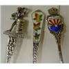 Image 2 : STERLING Souvenir Spoons Mixed Lot of 3