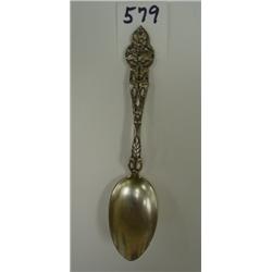 Alvin STERLING Teaspoon "HOLLY LEAVES"