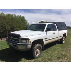 1999 Dodge Ram, Running, 2500 4x4 Quad Cab SLT Diesel ¾ Ton Truck