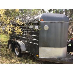 K&O Pace Setter 12 ft. Stock Trailer (6’x12’x6’) VIN # 1K9BG25E6NH048624