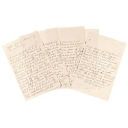 Important (GEORGE ARMSTRONG CUSTER) Historic Archive of Ten Items