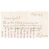 Image 2 : 1919 THOMAS ALVA EDISON Autograph Note Signed by the Historic American Inventor