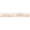 Image 2 : Rare 1852 MILLARD FILLMORE Autograph Letter Signed While as President