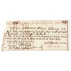 Image 1 : 1779 Declaration Signer FRANCIS HOPKINSON Document 3rd US Bill of Exchange Paris
