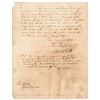 Image 3 : 1824 OLIVER WOLCOTT JR Superb Content ALS Elector Selection for President and VP