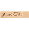 Image 6 : 1824 OLIVER WOLCOTT JR Superb Content ALS Elector Selection for President and VP