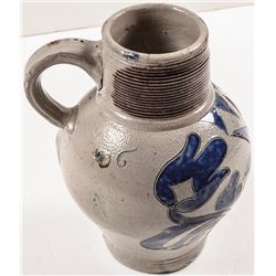 c 1770 Colonial to Revolutionary War Era Westerwald Stoneware Tavern Tankard Mug