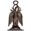 Image 3 : c. 1847 Mexican War Era Decorative Patriotic Cast Iron Eagle and Snake Doorstop