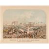 Image 2 : 1883-Dated Rare Lithograph “Execution of the Thirty-Eight Sioux Indians”