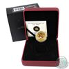 Image 1 : 2010 Canada $75 14kt Gold Maple Leaf Coin - Winter (Tree Bark).