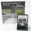 Image 1 : 2004 Open Championship 10-cent Anniversary set with $5 Open Championship Silver Proof Coin. Please n